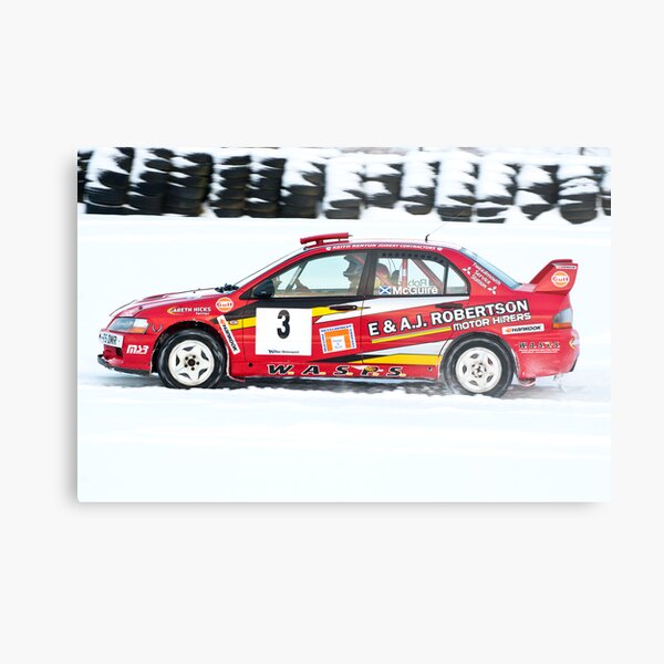 Mitsubishi Lancer Evo 9 Metal Print