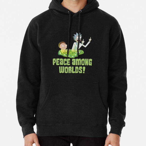 Rick and Morty Pullover Hoodie