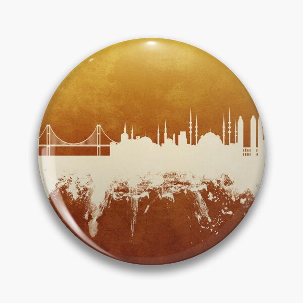 Artikelvorschau, Istanbul Turkey Skyline entworfen und verkauft von ArtPrints.
