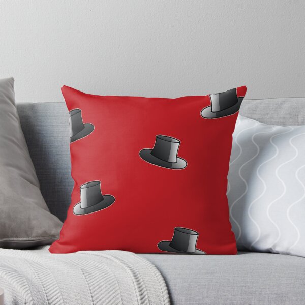 Item preview, Black top hats red pattern designed and sold by tetibright.