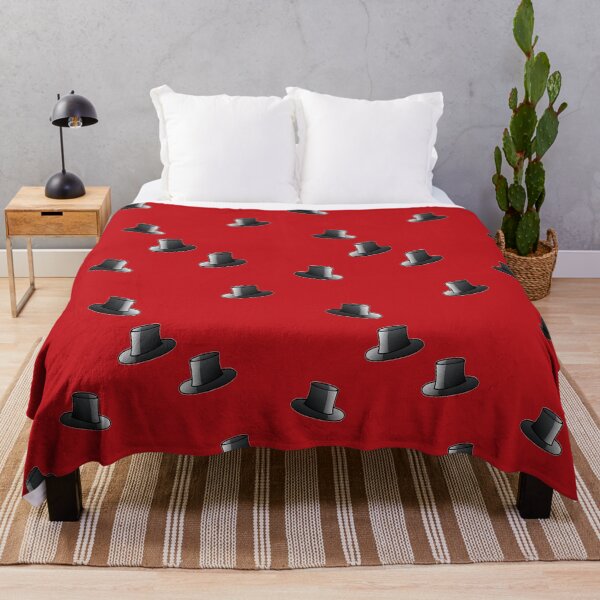Item preview, Black top hats red pattern designed and sold by tetibright.