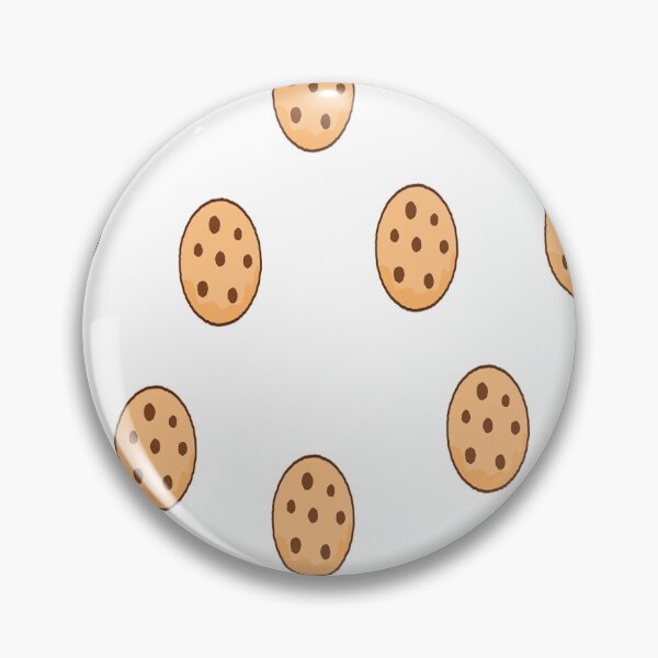 Artikelvorschau, Weißes Muster der Choc-Chip-Kekse entworfen und verkauft von tetibright.