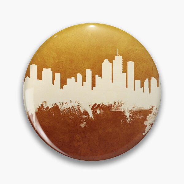 Artikelvorschau, Brisbane Australia Skyline entworfen und verkauft von ArtPrints.