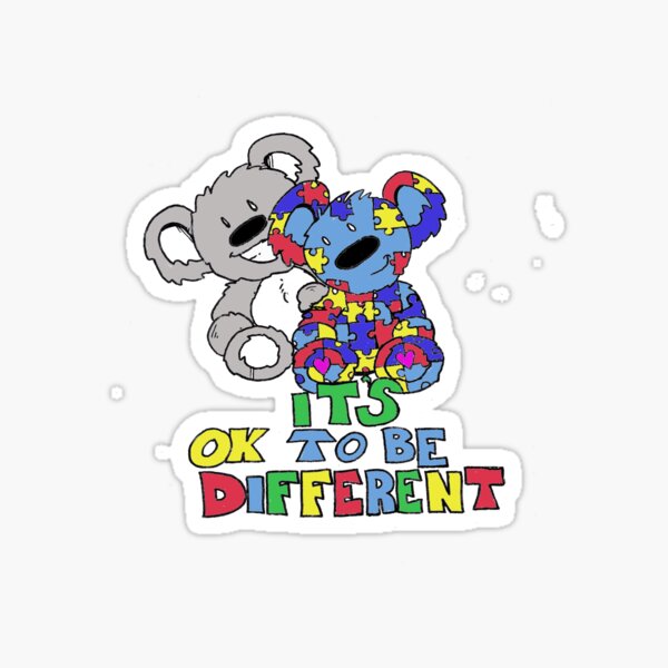 It's Ok to Be Different Sticker
