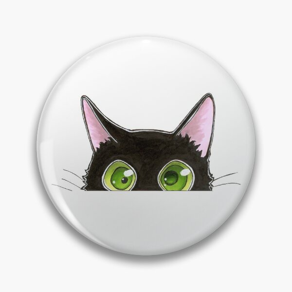 Item preview, black cat designed and sold by chidori.