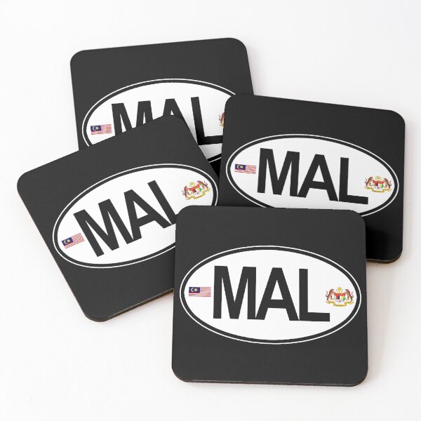 Item preview, Malaysia Oval Country Code Decal designed and sold by rogue-design.