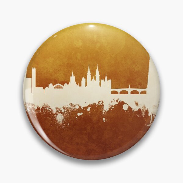Item preview, Basel Switzerland Skyline designed and sold by ArtPrints.