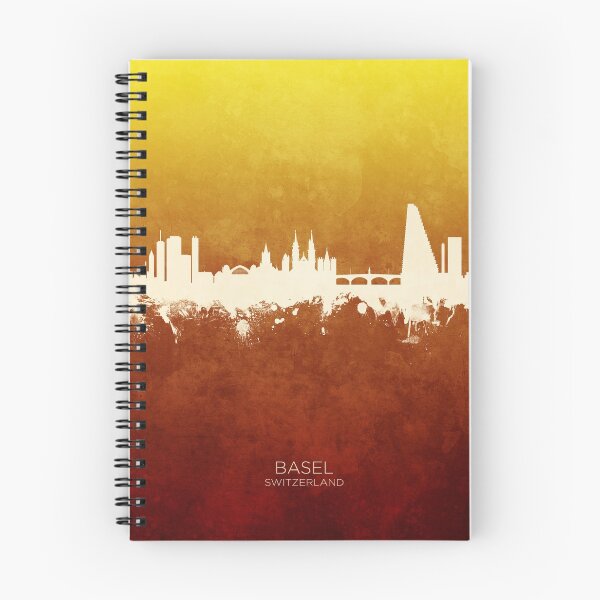 Item preview, Basel Switzerland Skyline designed and sold by ArtPrints.