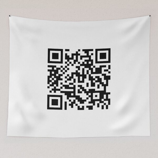 Item preview, QR Code | Rick Astley | Never Gonna Give You Up | Rick Roll | Rickroll designed and sold by SJ Designs.