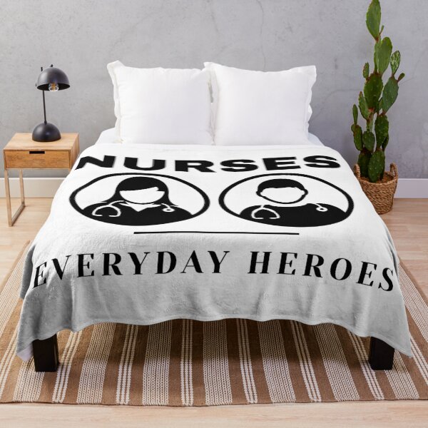 Item preview, Nurses - our everyday heroes designed and sold by NerdySherds.