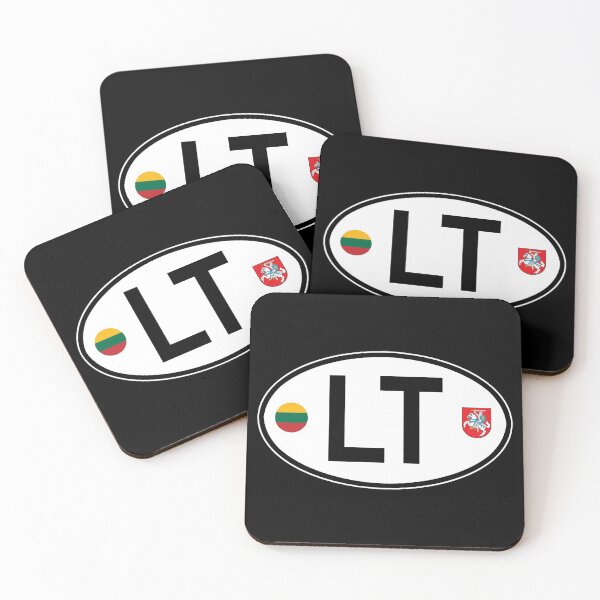 Item preview, Lithuania Oval Country Code Decal designed and sold by rogue-design.
