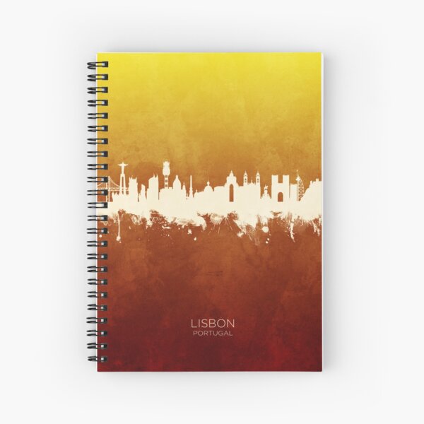 Aperçu de l'œuvre Lisbon Portugal Skyline créée et vendue par ArtPrints.