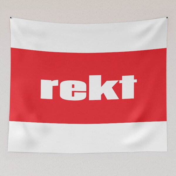 Item preview, Rekt Wrecked Words Gamers Use designed and sold by WordsGamersUse.