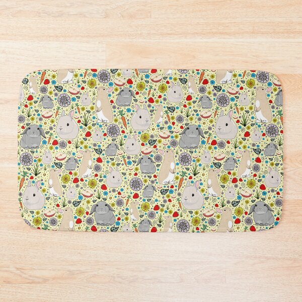 Item preview, Rabbits in Yellow designed and sold by Nemki.