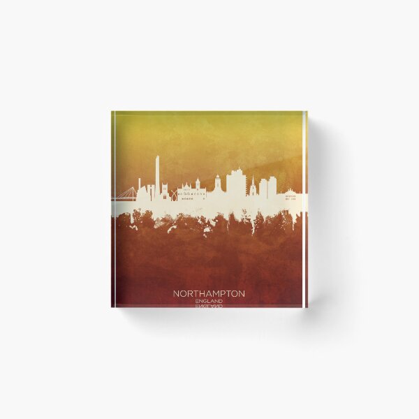 Item preview, Northampton England Skyline designed and sold by ArtPrints.