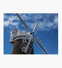The windmill at Cley Photographic Print