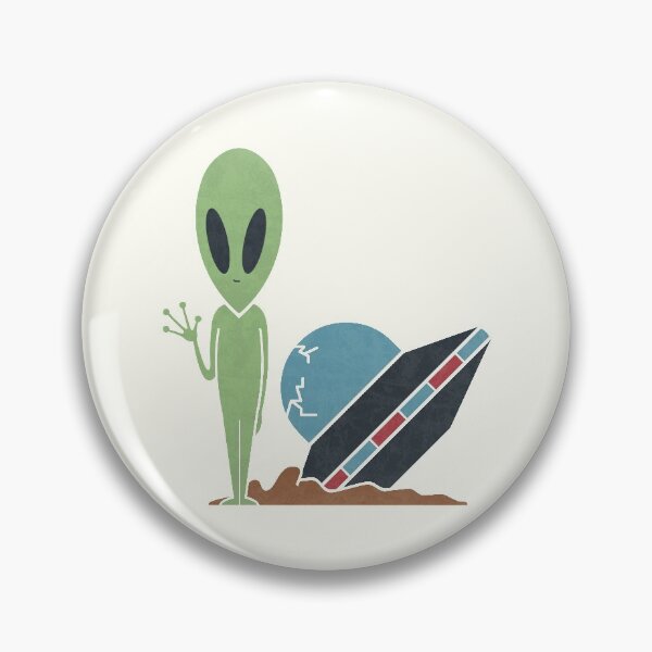 Item preview, Ufo Crash designed and sold by HandsOffMyDinosaur.