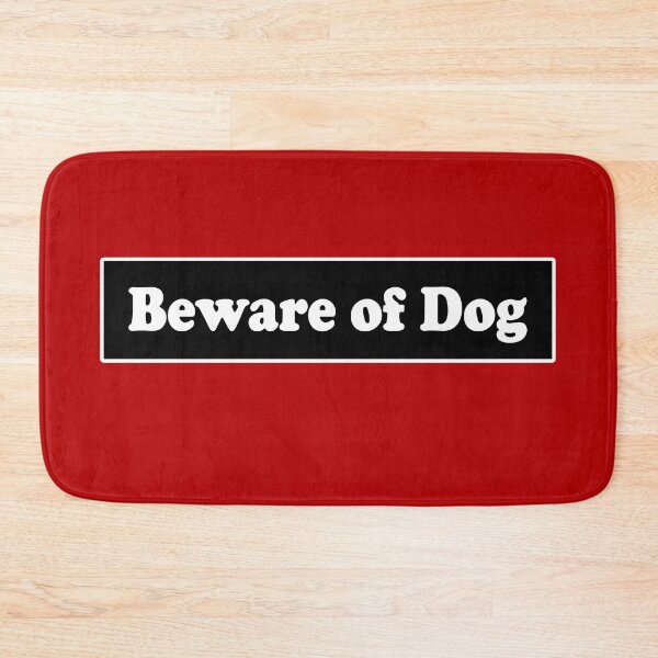 Item preview, Beware of Dog Sticker designed and sold by deanworld.