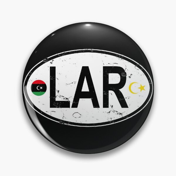 Artikelvorschau, Libyen Oval Country Code Aufkleber entworfen und verkauft von rogue-design.