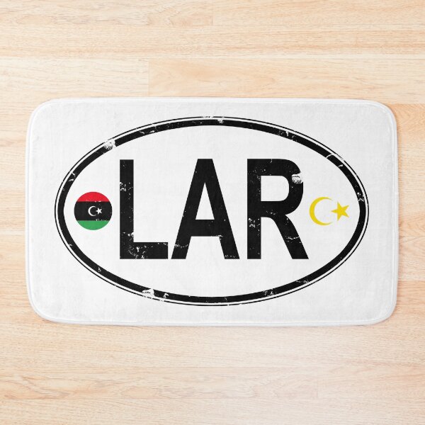 Item preview, Libya Oval Country Code Decal designed and sold by rogue-design.