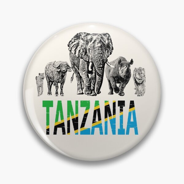 Item preview, Africa's Big 5 for Tanzanians designed and sold by Scotch Macaskill.