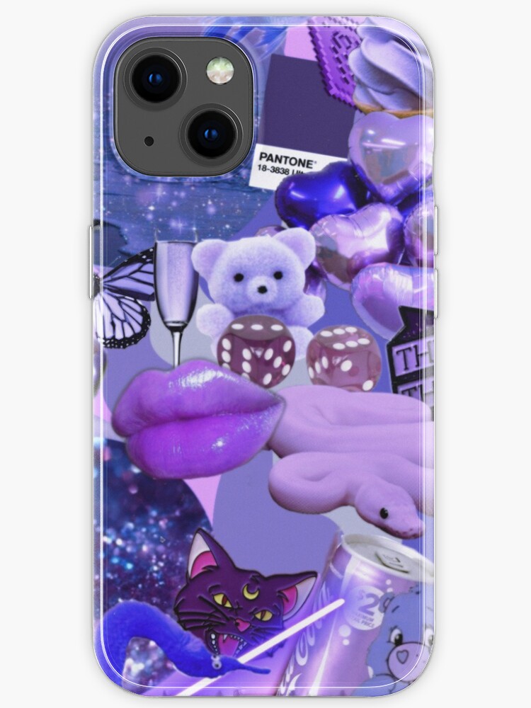 Purple Aesthetic Iphone Case By Aestheticjas Redbubble