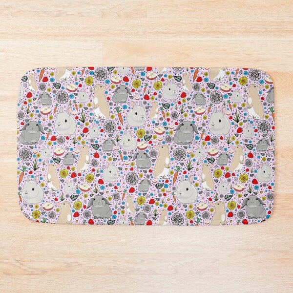 Item preview, Rabbits in Pink designed and sold by Nemki.