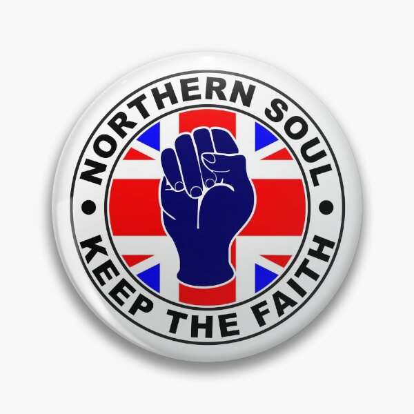 Item preview, Classic Northern Soul Keep the Faith union flag designed and sold by BigTime.