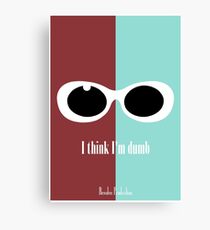 Dumb Canvas Print
