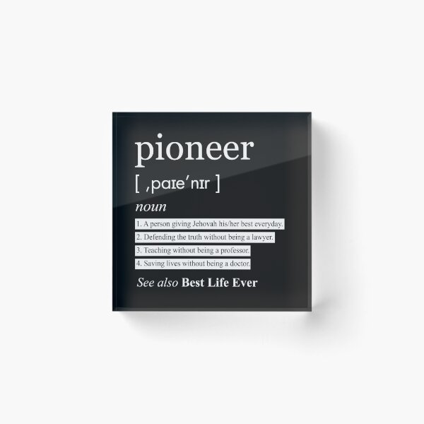 Item preview, Jehovah's Witness Pioneer Definition Best Life Ever designed and sold by KA DESIGNS.