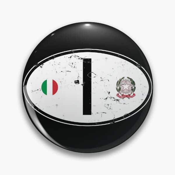 Item preview, Italy Oval Country Code Decal designed and sold by rogue-design.