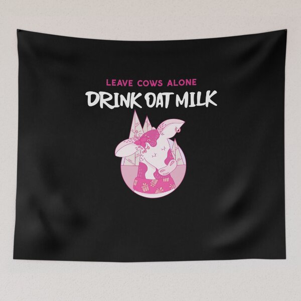 Item preview, Leave Cows Alone Drink Oat Milk Cute Animal Lover designed and sold by Radu Matei.