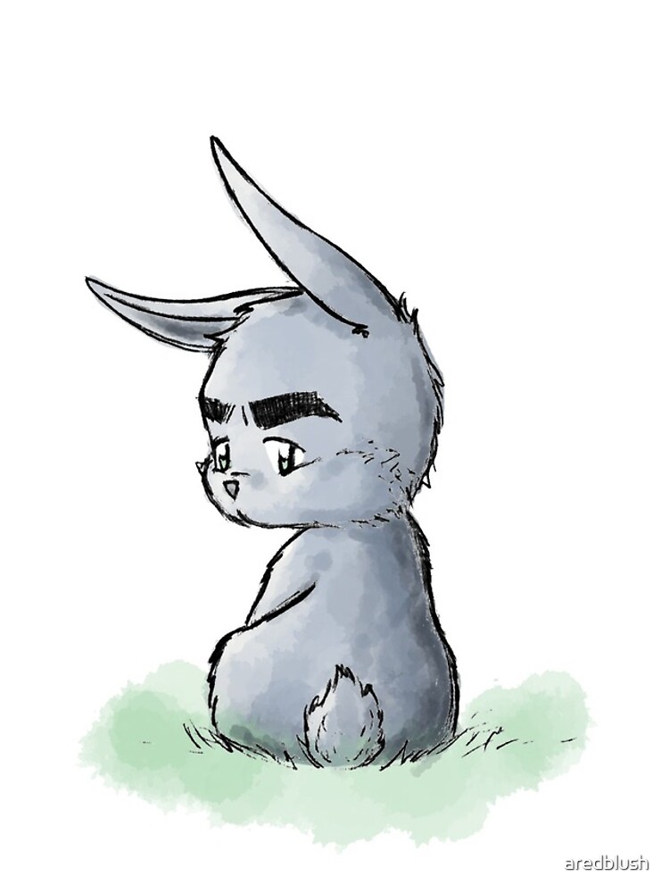 Thumbnail 4 of 4, iPhone Case, Grumpy Bunny designed and sold by aredblush.