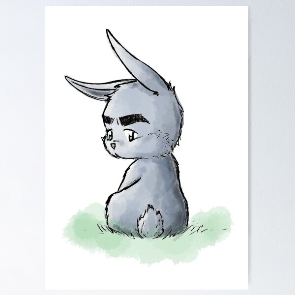 Item preview, Grumpy Bunny designed and sold by aredblush.