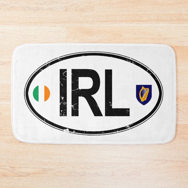Item preview, Ireland Oval Country Code Decal designed and sold by rogue-design.