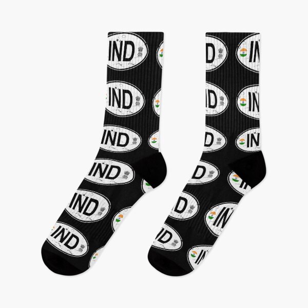 Item preview, India Oval Country Code Decal designed and sold by rogue-design.