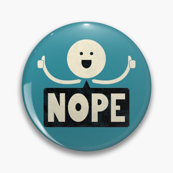 Item preview, Nope designed and sold by HandsOffMyDinosaur.