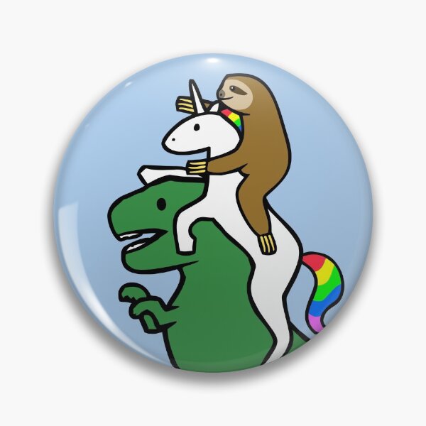 Item preview, Squad Goals (Sloth, Unicorn, T-Rex) designed and sold by jezkemp.