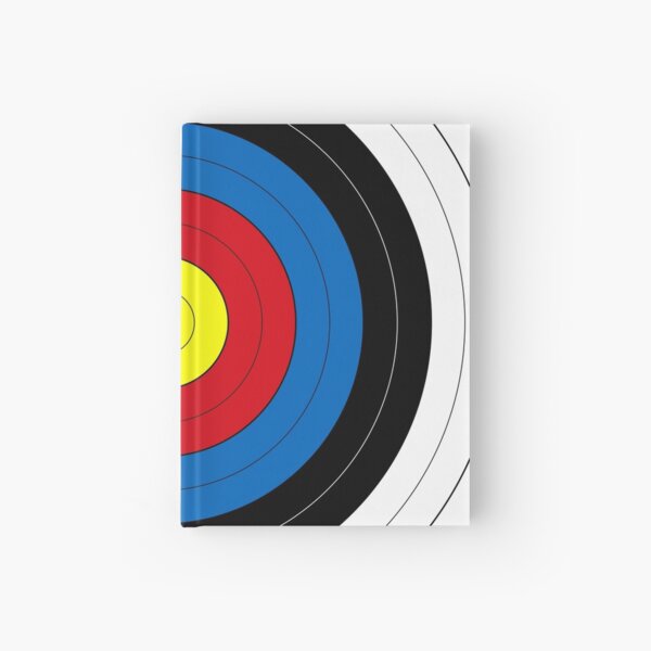 Archery Target | Target Face Hardcover Journal