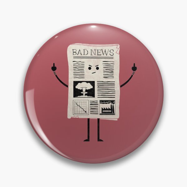 Item preview, Bad News designed and sold by HandsOffMyDinosaur.