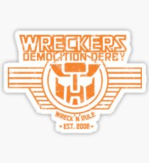Wreck 'n' Rule Sticker