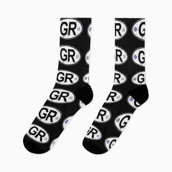 Item preview, Greece Oval Country Code Decal designed and sold by rogue-design.