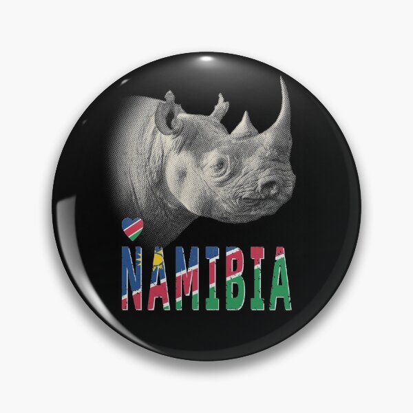Item preview, Love Namibia Black Rhino designed and sold by Scotch Macaskill.