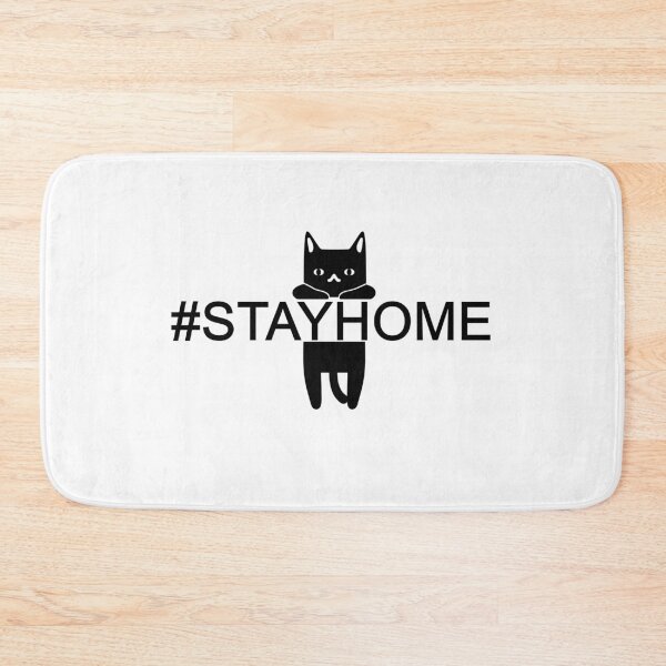 Item preview, Stay Home Cat designed and sold by AmandaDesign.