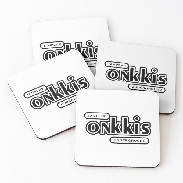 Item preview, Tampere Onkkis Underground (musta teksti) designed and sold by futurytmi.