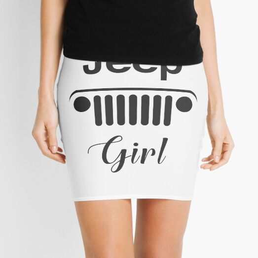 Jeep girl | Fancy off road 4x4 lover gift Mini Skirt