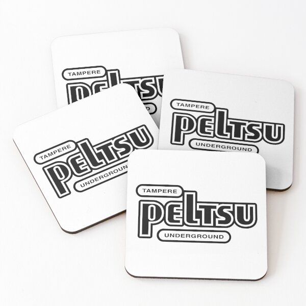 Item preview, Tampere Peltsu Underground (musta teksti) designed and sold by futurytmi.