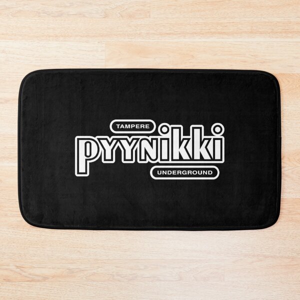 Item preview, Tampere Pyynikki Underground (valkoinen teksti) designed and sold by futurytmi.