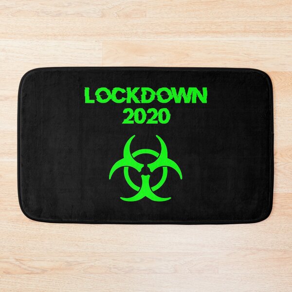 Item preview, Lockdown 2020 Biohazard Symbol (Green) designed and sold by DafyddEm.