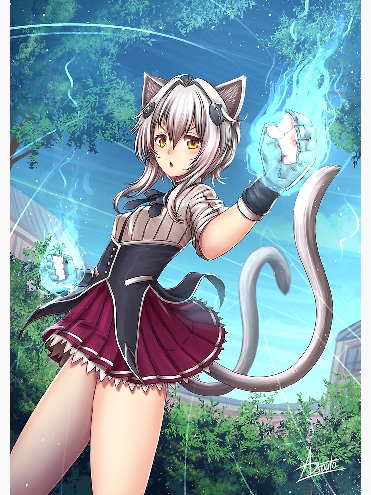 "Koneko" Poster for Sale by adsoutoart | Redbubble